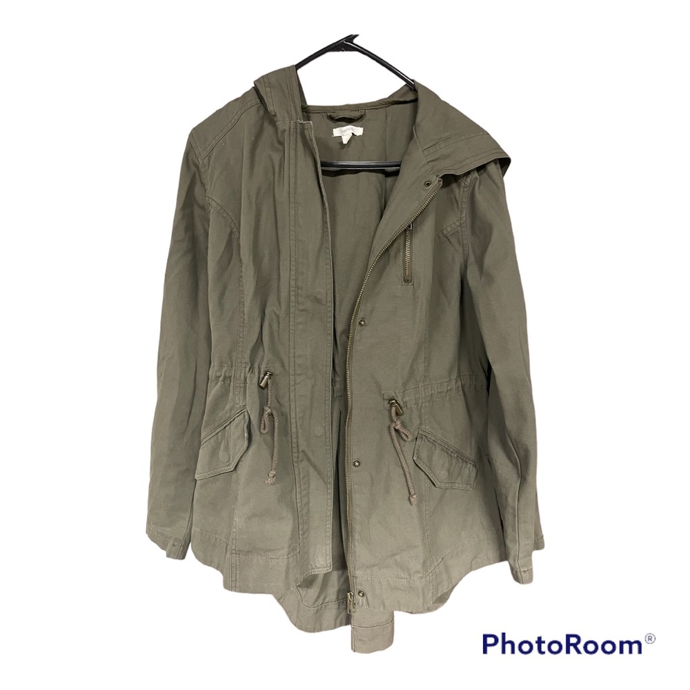 Maurice’s olive green jacket